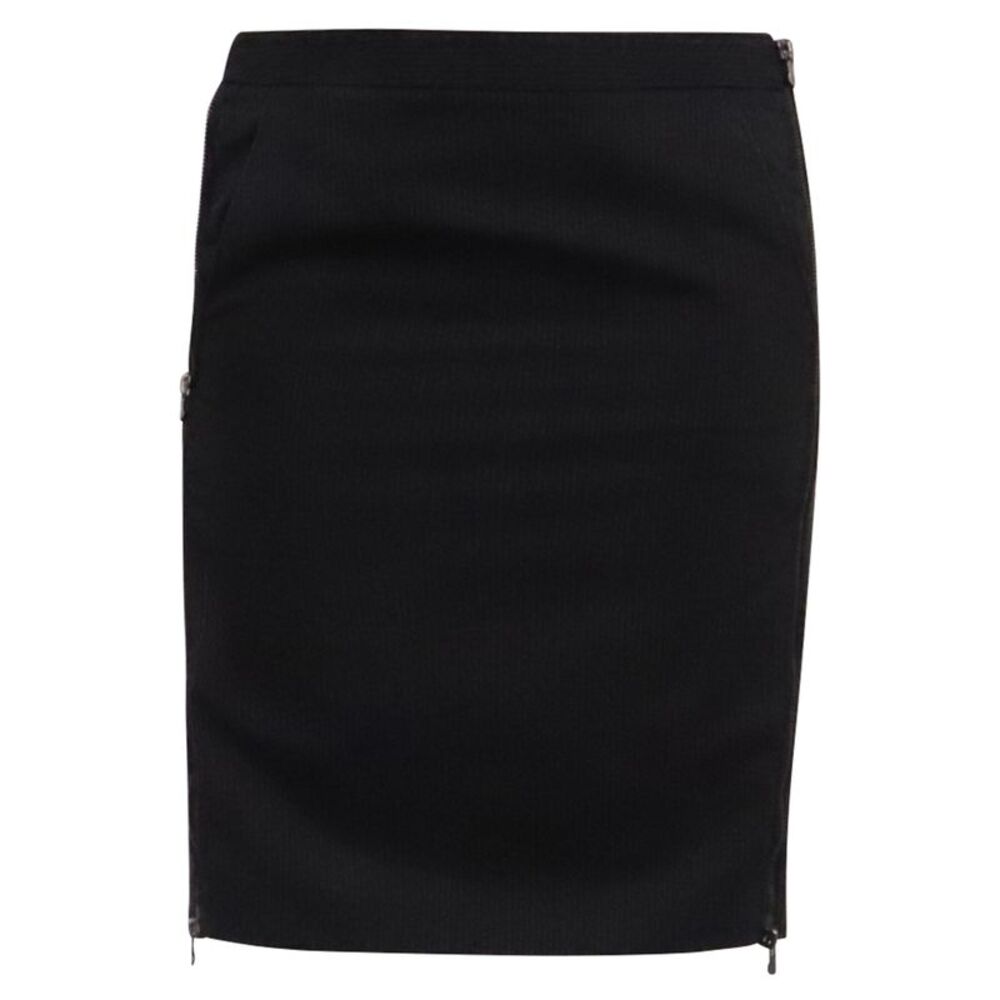 Giorgio Armani Pencil Skirt in Black Cotton